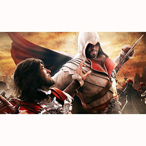 FENGZI Ezio Jigsaw Puzzles 300/500/1000/1500 Pieza de Assassin'S Creed: Juegos de Rompecabezas de Hermandad para Adultos Adolescentes (Size : 500Pieces)