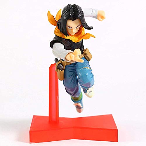 Figura de Anime The Android Battle Android No.18 / No.17 PVC Figura de colección Modelo de juguete-17 No Box