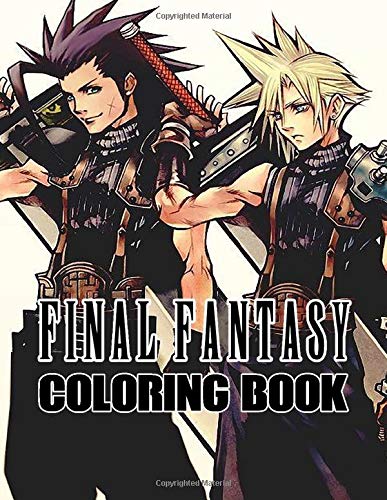 Final Fantasy Coloring Book: 30+ beautiful illustrations of Final Fantasy