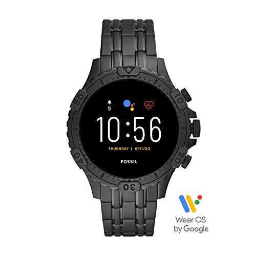 Fossil Connected Smartwatch Gen 5 para Hombre con pantalla táctil , altavoz, frecuencia cardíaca, GPS, NFC y notificaciones smartwatch