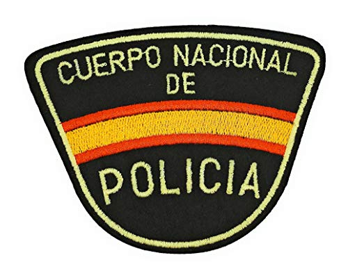 Gemelolandia Parche Termoadhesivo Cuerpo Nacional de Policía 9cm