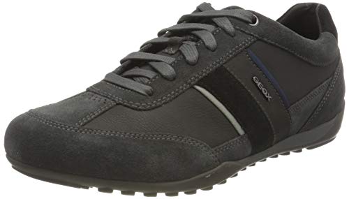 GEOX U WELLS C ANTHRACITE Men's Trainers Low-Top Trainers size 43(EU)