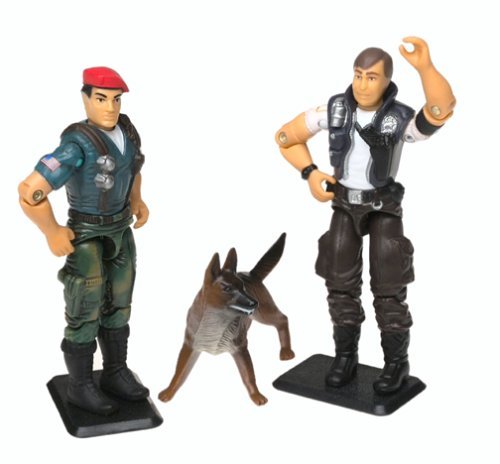 GI Joe 3.75 2-Pack with Dusty and Law & Order - A Real American Hero Collection by G. I. Joe