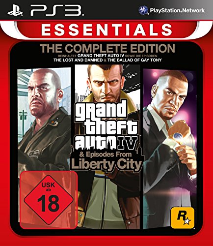 Grand Theft Auto IV (GTA4) Essentials Complete Edition -uncut- [Importación alemana]