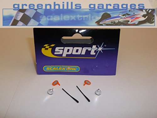 Greenhills Scalextric Accessory Pack Ford GT C2882 Mirrors/Fuel Caps/Wipers W9726 - G654