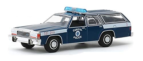 Greenlight 42900-A Hot Pursuit Series 33-1983 Ford LTD Station Wagon – Massachusetts Capitol Police Escala 1:64