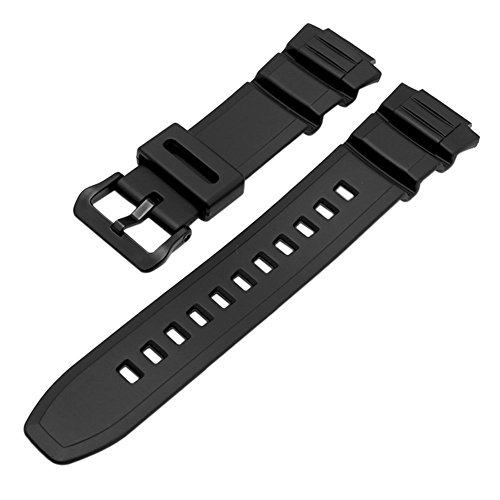 haodasi repuesto resina Correa de reloj correa de banda de reloj pulsera cinturón para Casio W-S220 – 1 A/W-S220 – 9 A/hdd-s100 – 1 A/MCW-100H