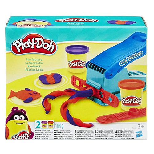 Hasbro B5554 Play-Doh - Exprimidor para amasar (incluye 2 latas de plastilina)