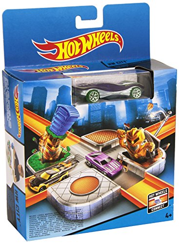 Hot Wheels-Disney Set de Juegos b&ampaacutesicos, Cyborg Crossing CDM46, Miscelanea (Mattel