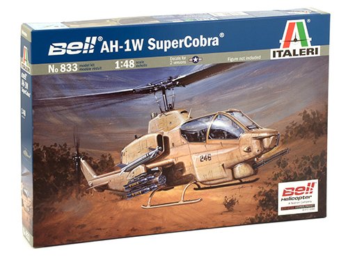 Italeri 833, Maqueta Para Montar Helicoptero Bell AH-1W "Supercobra"