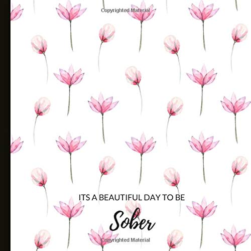 Its A Beautiful Day To Be Sober: 8.5x8.5 Journal - Can Be Used As a Sobriety Gift As Well As A Tool To Promote Healthy Habits And Mindfulness.