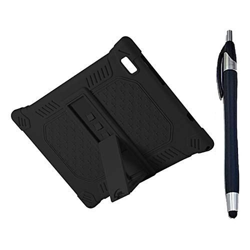 Iycorish Para Teclast M40 HüLle P20HD - Tabletas de 10,1 pulgadas, protección de silicona, ajustables, con lápiz capacitivo Iycorish Para Teclast M40 HüLle P20HD - Tabletas de 10,1 pulgadas, protección de silicona, ajustables, con lápiz capacitivo