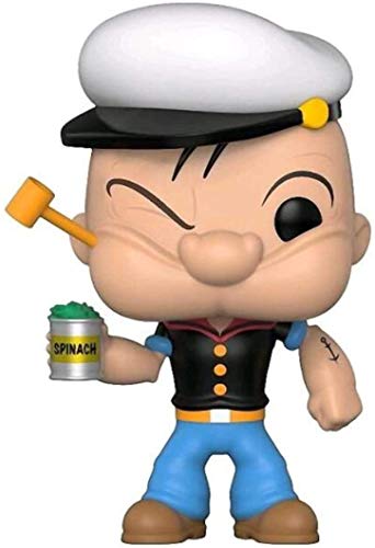 JIEMIANY PVC Collectible Actionpop Popeye 369# Colección de Figuras de acción Modelo de Juguetes para Regalo de cumpleaños para niños Adultos y Anime, Hermosa colección de Decoraciones. (10 cm)