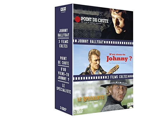 Johnny Hallyday - 3 films cultes : Point de chute + D'où viens-tu Johnny + Le Spécialiste [Italia] [DVD]
