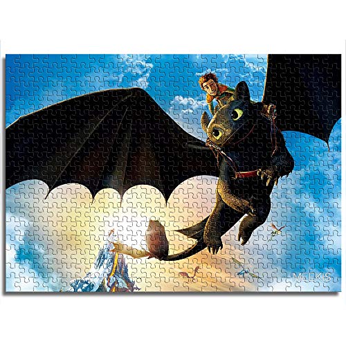 Juego educativo rompecabezas rompecabezas de juguete Cómo entrenar a tu dragón Maestro Hidden World Gru Mini 1000 piezas Puzzle de papel Juego educativo rompecabezas rompecabezas de juguete Cómo entrenar a tu dragón Maestro Hidden World Gru Mini 1000 piezas Puzzle de papel