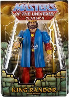 King Randor Figure by Mattel (English Manual)