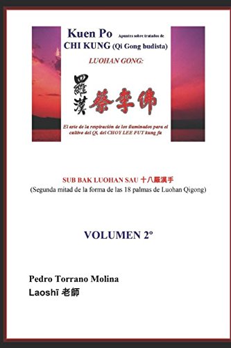 Kuen Po Volumen 2 Apuntes sobre tratados de CHI KUNG (Qi Gong budista): Palmas de los 18 Luohan - de la palma 10 a la 18