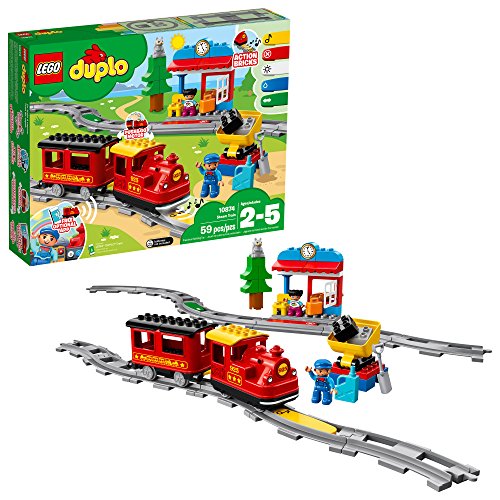 LEGO Duplo 10874 – Push & Go Vapor Ferrocarril (59 Piezas) – 2018