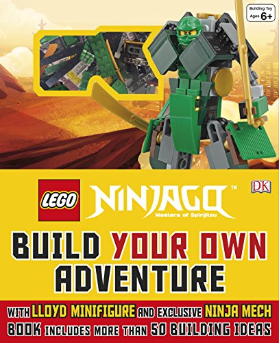 Lego Ninjago. Build Your Own Adventure: With Lloyd minifigure and Ninja Mech model (LEGO Build Your Own Adventure)