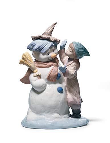 LLADRÓ Figura Muñeco De Nieve Solo Le Falta Hablar. Figura Muñeco De Nieve de Porcelana. LLADRÓ Figura Muñeco De Nieve Solo Le Falta Hablar. Figura Muñeco De Nieve de Porcelana.