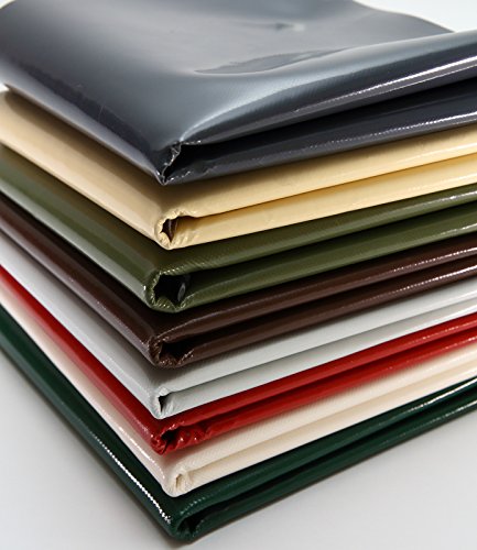 Lona de camión (2,5 m de ancho) de PVC, de 600 g/m², producto por metros, sin ojetes, color blanco, gris claro, Gris, marrón, rojo, antracita, lona de protección, industrial, Marrón Lona de camión (2,5 m de ancho) de PVC, de 600 g/m², producto por metros, sin ojetes, color blanco, gris claro, Gris, marrón, rojo, antracita, lona de protección, industrial, Marrón