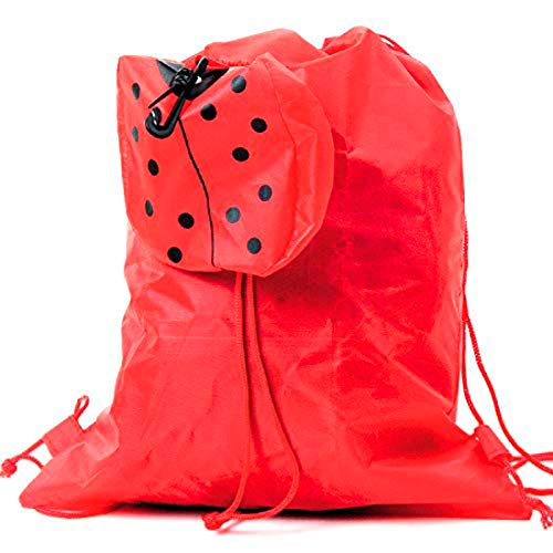 Lote de 20 Mochilas Plegable Animales Mariquita. Color Rojo - Mochilas Escolares, Guarderías, Colegios, Ofertas Lote de 20 Mochilas Plegable Animales Mariquita. Color Rojo - Mochilas Escolares, Guarderías, Colegios, Ofertas