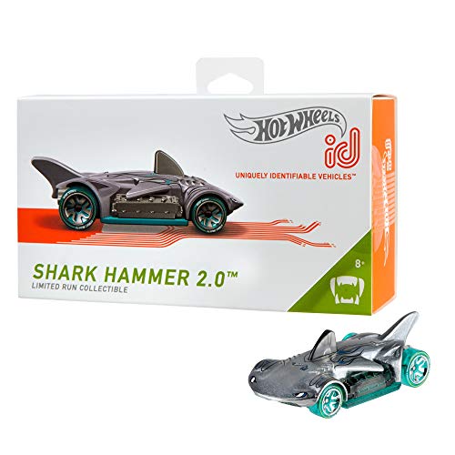 Mattel - Hot Wheels ID Vehículo de juguete, coche Shark Hammer 2.0 , +8 años ( FXB11)