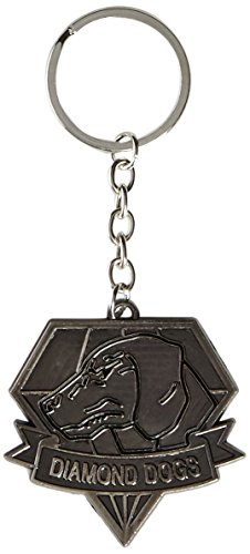 Metal Gear Solid V Diamond Dogs Metal Keychain (Electronic Games) [Importación Inglesa]
