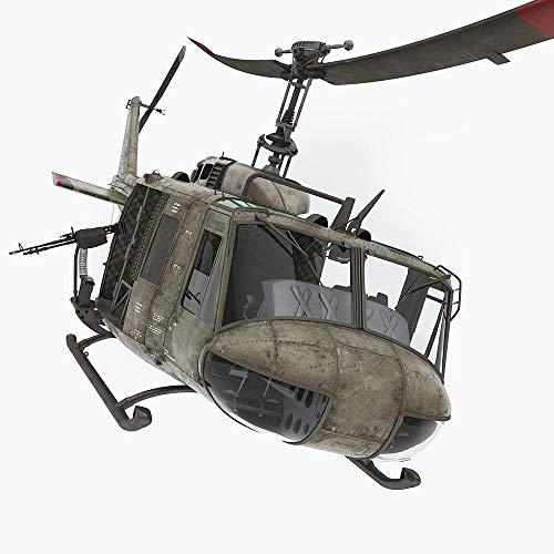 Militar Modelo Plástico Juguetes, EE.UU. 1/48"Bell UH-1 Iroquois Modelo De Helicóptero, Adulto Rompecabezas Juguetes Y Objetos De Colección