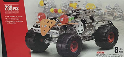 ML Bloques de construcción, 239pcs Montaña Jeep Big Foot Off Road de Coches, Modelo de Metal, for Adultos y niños