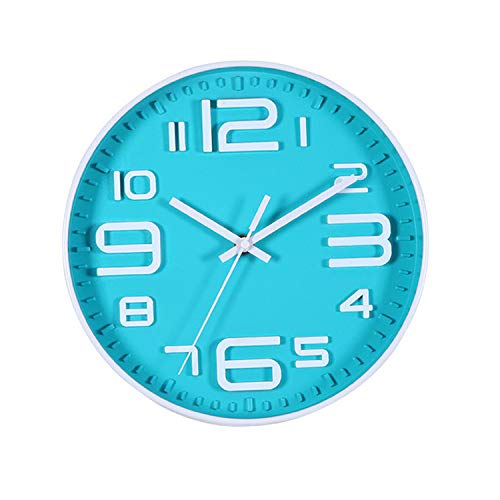 MNBVCX Reloj Creativo Reloj De Pared Electrónico Reloj De Pared De La Sala De Estar Reloj De Pared De Plástico De Una Cara Reloj