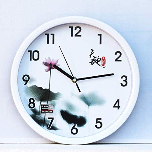MNBVCX Reloj De Cuarzo Reloj De Pared De La Sala De Estar Familiar Reloj Electrónico Luminoso Decoración De La Pared del Arte del Hogar