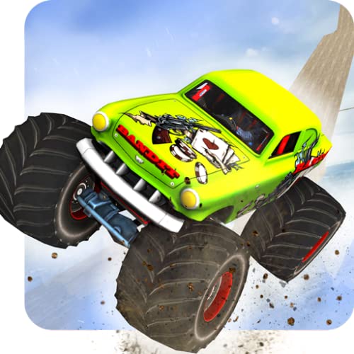 Monster Truck Games Sky View: Car Games for Kids