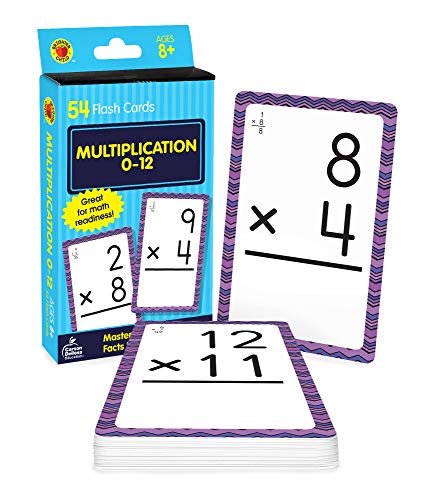 Multiplication 0 to 12 Flash Cards (Brighter Child Flash Cards)