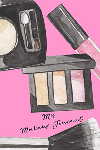 My Makeup Journal: Blush Pink 6x9 Makeup Notebook Diary