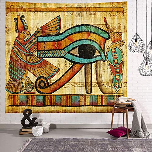 N / A Tapiz de Egipto Antiguo para Colgar en la Pared, tapices egipcios Hippie Impresos de la Cultura Antigua, Tela de Pared, decoración del hogar A2 150x150cm N / A Tapiz de Egipto Antiguo para Colgar en la Pared, tapices egipcios Hippie Impresos de la Cultura Antigua, Tela de Pared, decoración del hogar A2 150x150cm