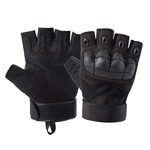 N-B Tactical Gloves Soft Shell Half-Finger Gloves Fitness Locomotive Riding Climbing Hiking Camping Shooting Hunting Gloves
