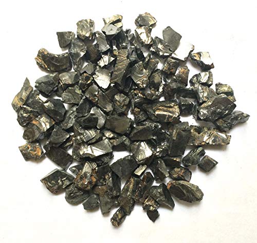 N&D Store Elite Shungite Desintoxicación Piedra 100 Gr/0,1 kg para agua y joyería (1-5 gramos por una piedra) Mineralización de agua