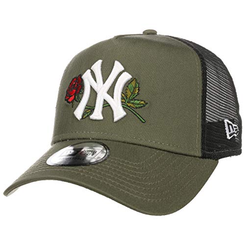 New Era Gorra Trucker MLB Twine York Yankees Verde Oliva-Negro - Ajustable New Era Gorra Trucker MLB Twine York Yankees Verde Oliva-Negro - Ajustable