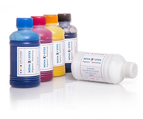 NOVA-X DTEX - Tinta de recambio para impresora (250 ml), color cian claro