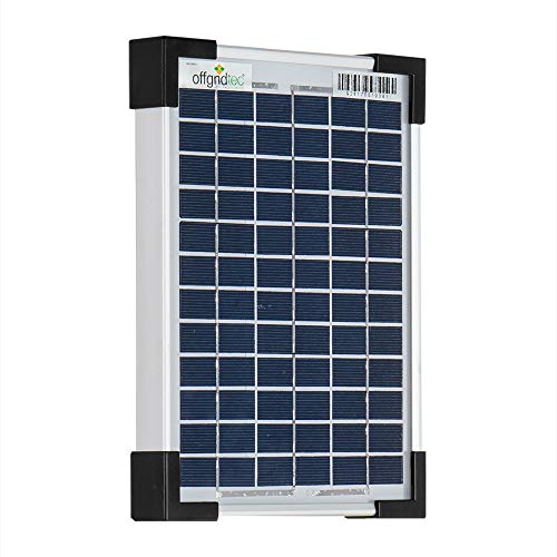 Offgridtec - Módulo solar (5 W, POLY 12 V, 3-01-001555)