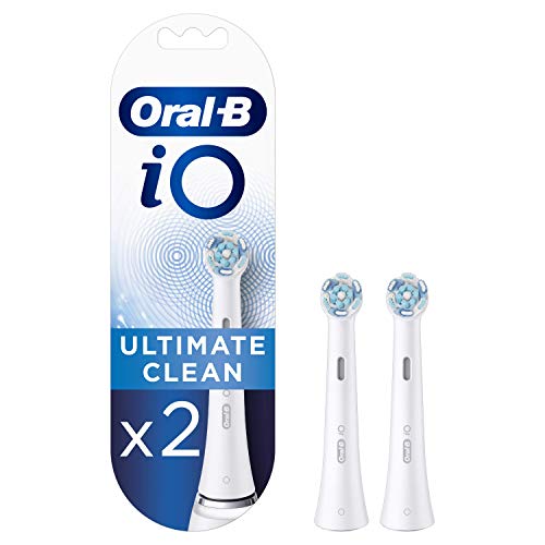 Oral B iO Ultimate Clean Cabezales de recambio, Pack de 2 unidades Oral B iO Ultimate Clean Cabezales de recambio, Pack de 2 unidades