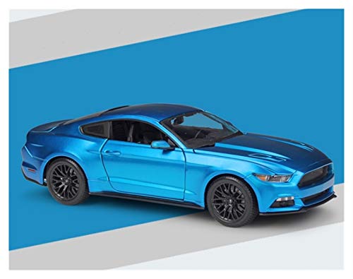 OutdoorKing Modelo Coche Aleación Escala De 1/18 para Ford para Mustang 2015 GT 5.0 Aleación Diecast Modelo De Automóvil Modelo De Aleación Metal para Niños Regalos Juguete Coche Juguete para Niños