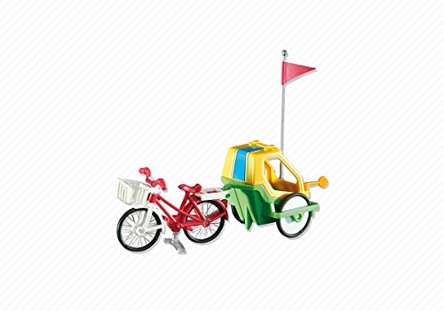 Outletdelocio Playmobil 6388. Bicicleta con Remolque para Niños
