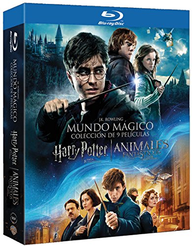 Pack Harry Potter (1-8) + Animales Fantásticos Blu-Ray [Blu-ray]