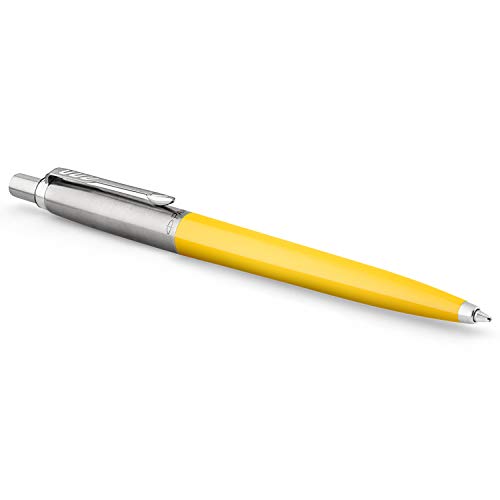 Parker Jotter Originals Colección de bolígrafos, acabado clásico amarillo, punta mediana, tinta azul, una unidad