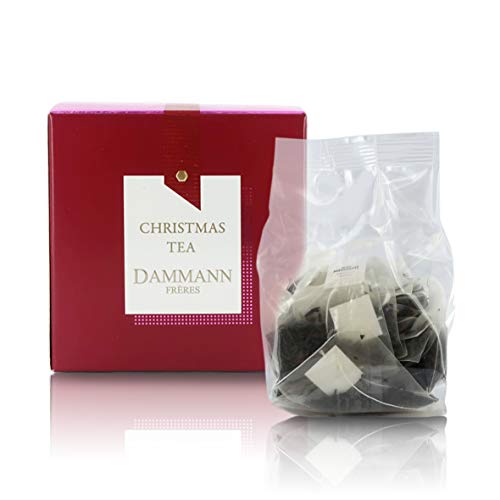 Pasticceria Passerini dal 1919 Christmas Tea, Té Negro Aromatizado - Edición Especial Navidad 2020, 25 bolsitas - Dammann Frères