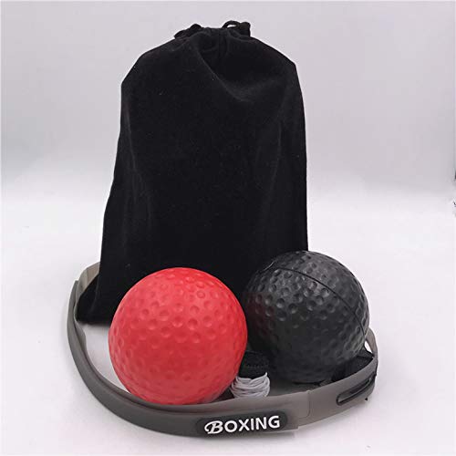 Pelota de boxeo elástica reflex Boxing Ball con banda de silicona Boxeo Fight Ball reflex para coordinación ojo mano entrenamiento velocidad boxeo y fitness