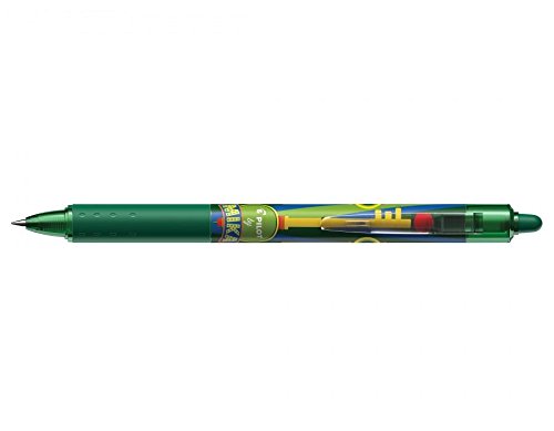 Pilot – Lote de 3 bolígrafos tinta Gel Frixion Ball Clicker Verde – Mika Edition limitada