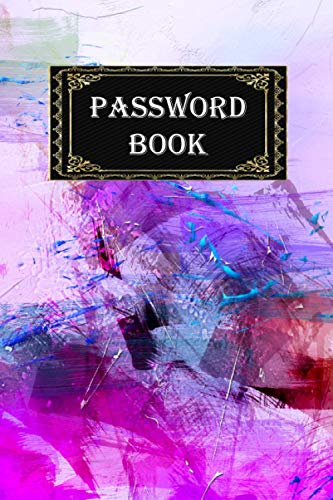 Pink Watercolor Password Book: Password Book Log Book and Internet password organizer, Alphabetical Pocket Size Pink Watercolor 6" x 9" (Password Logbook)